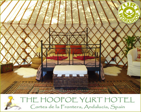 Hoopoe Yurt Hotel Spain