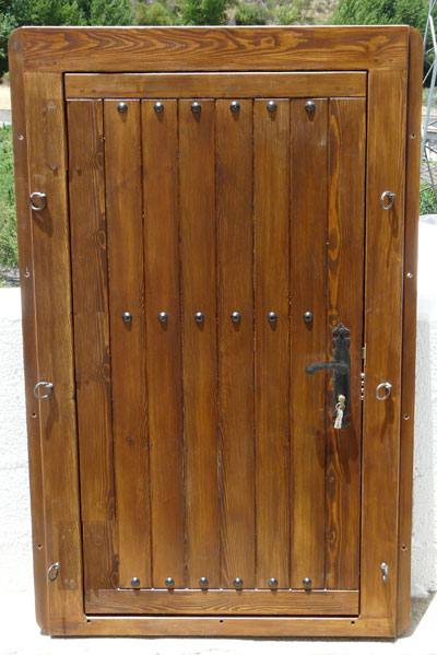 Yurt Workshop Standard Rustic Door