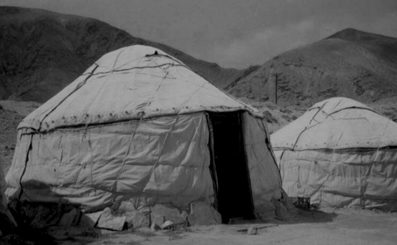 Anccient yurt from Pakistan
