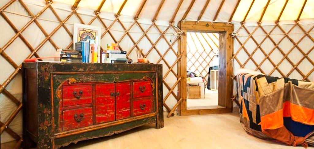 Beautiful Yurt Interior