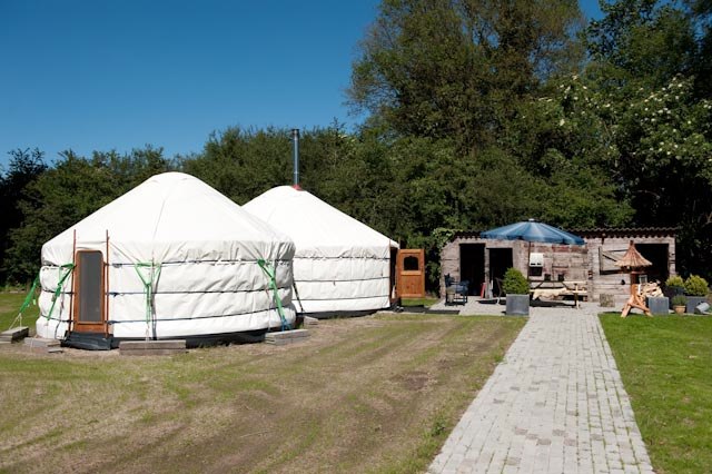 Yurt Pods In Holland