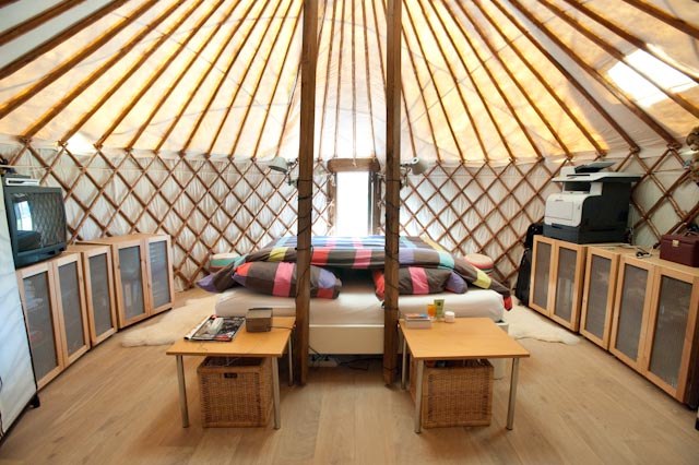 Yurt Pod Bedroom